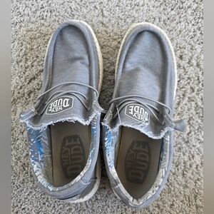 Hey Dude Kids Gray Shoes